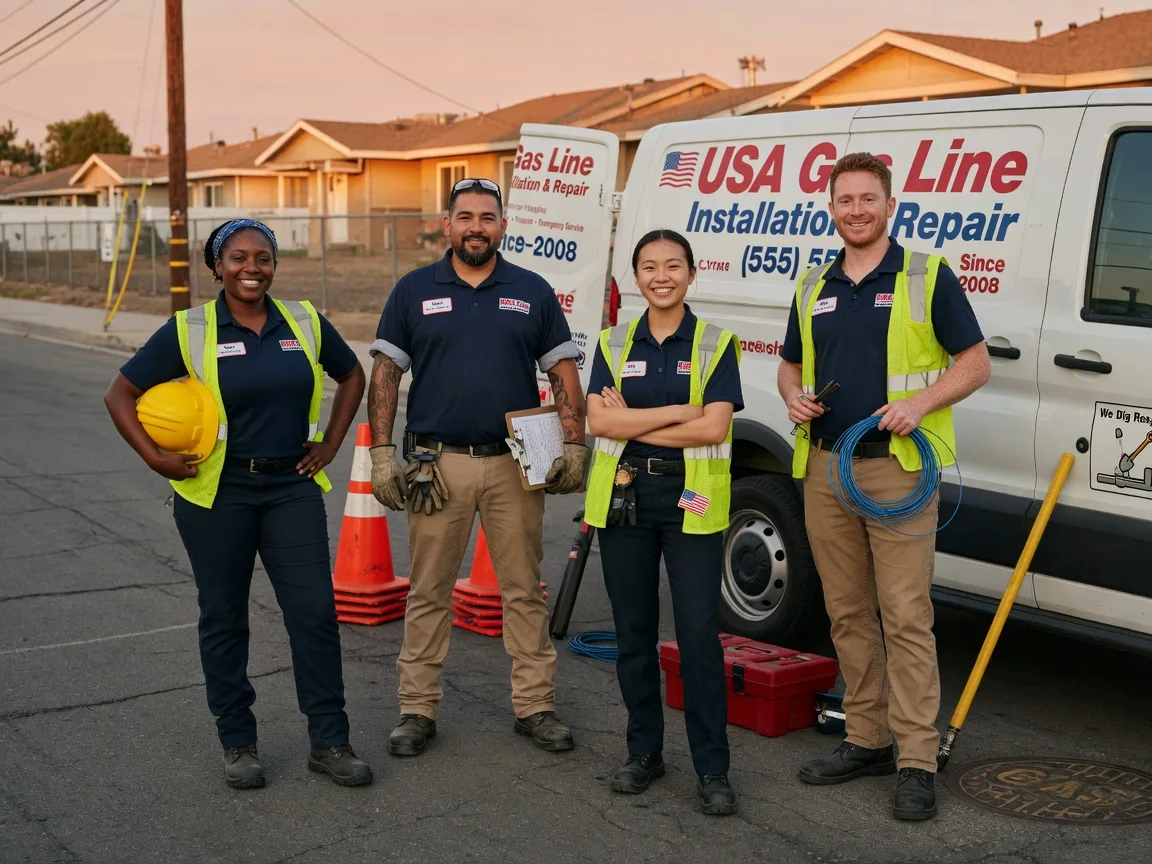Gas Line Installation company in Holstein, IA